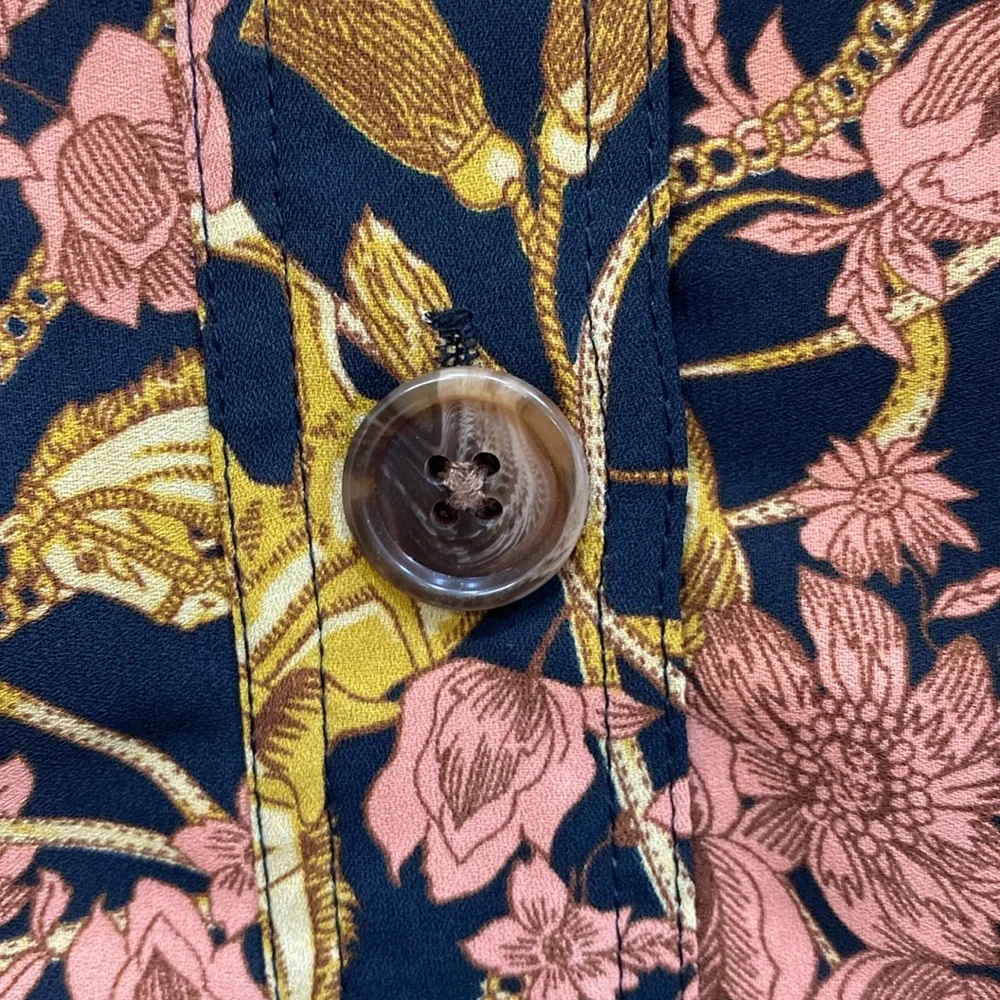 Modcloth‎ Size 2 Midi A-Line Skirt Horse Print